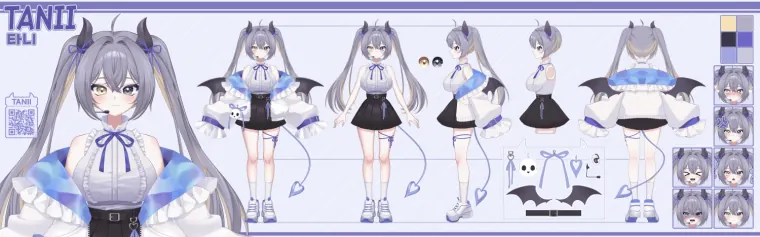 양초 작가 · 타니 · 삼면도
